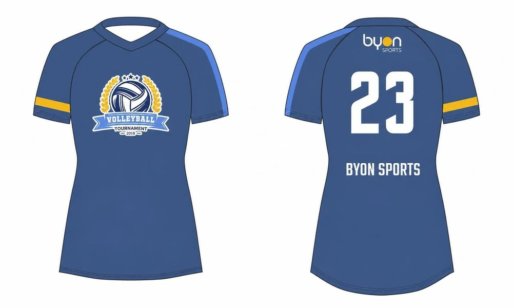Custom wholesale sublimated printed sublimated volleyball jerseys