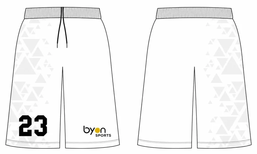 Dye sublimation custom design team basketball shorts