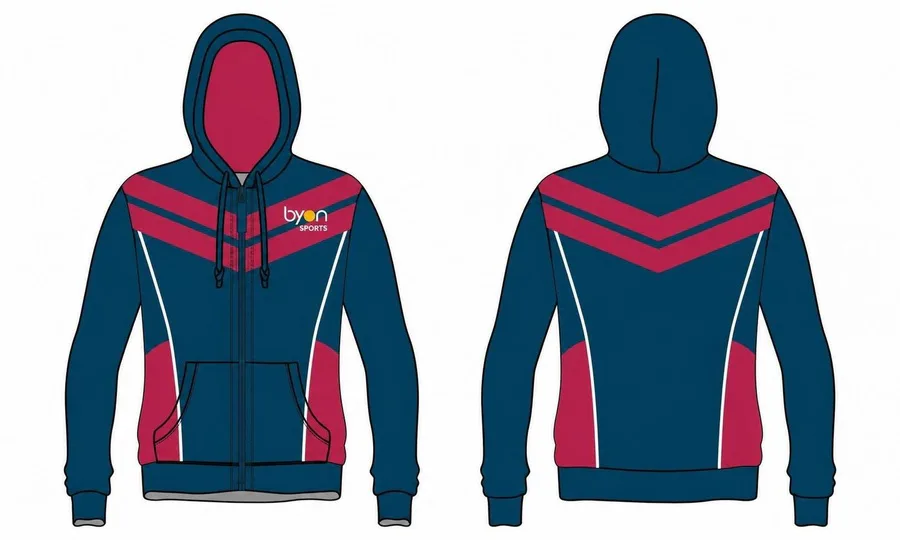 Dye sublimation custom design team custom Soccer Hoodies