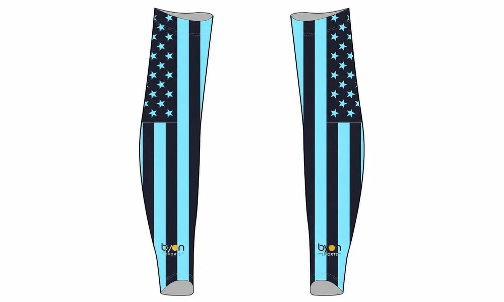 Dye sublimation custom design team custom baseball arm sleeves