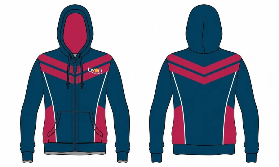 Dye sublimation design personnalisé équipe de lacrosse sweats