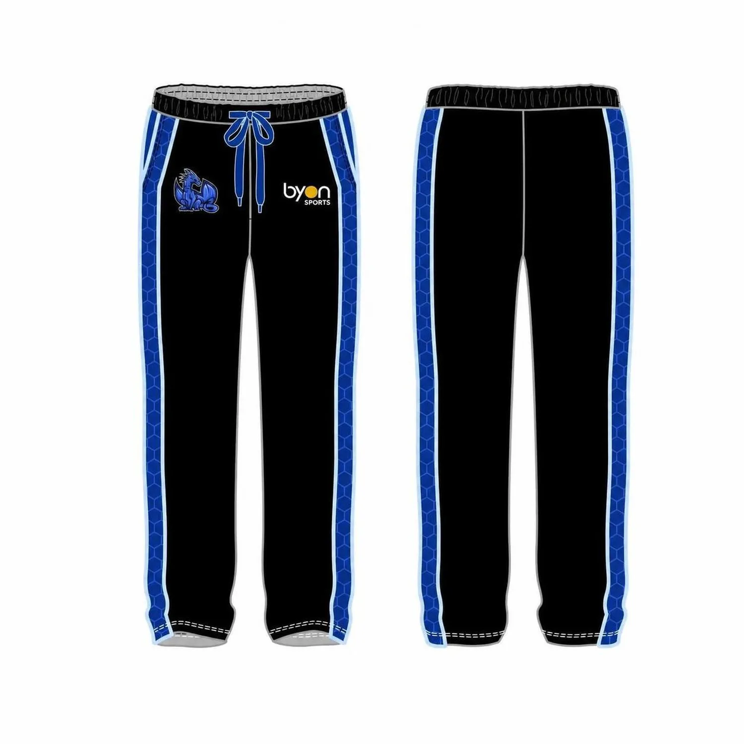 Dye sublimation custom design team custom soccer pants