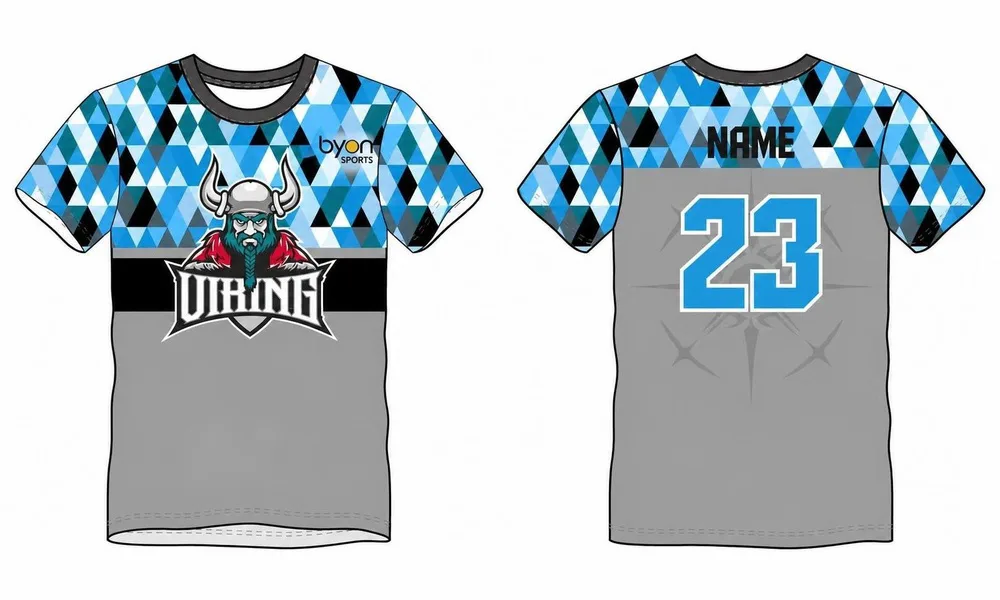 Dye sublimation equipo de diseño personalizado camisas de baloncesto de la escuela secundaria