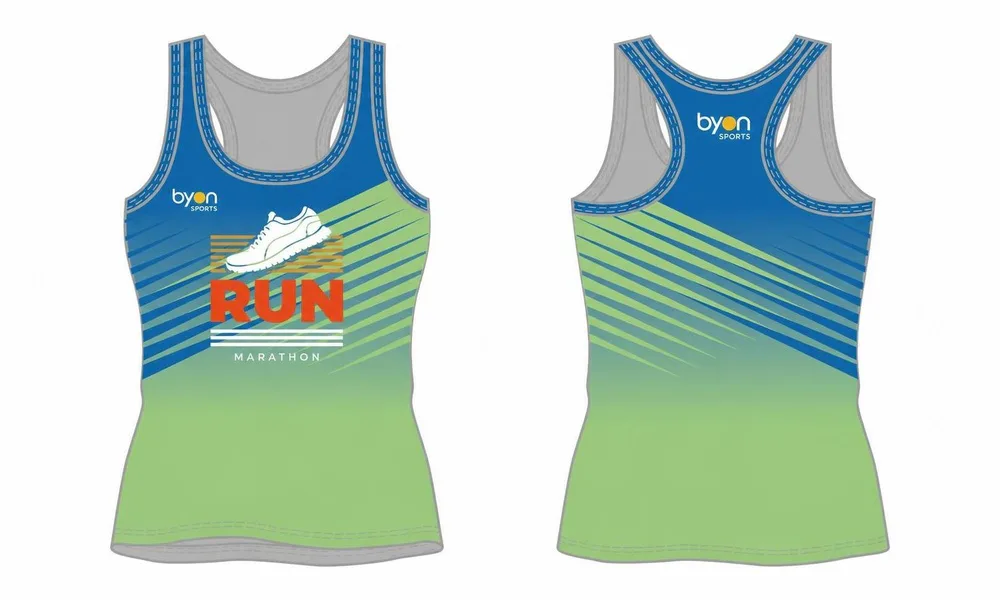 Dye Sublimation Custom Design Team sublimierte Laufhemden