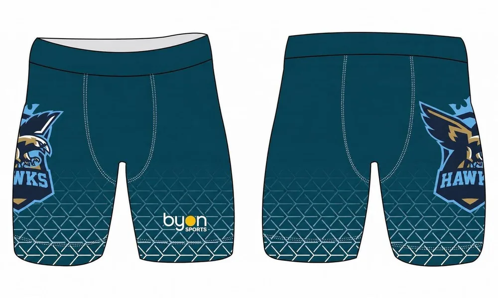 Dye sublimation design personnalisé équipe de lutte short