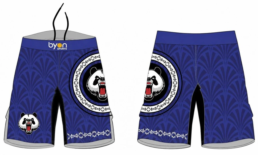 Farbsublimationsdruck Custom Design Youth Wrestling Fight Shorts