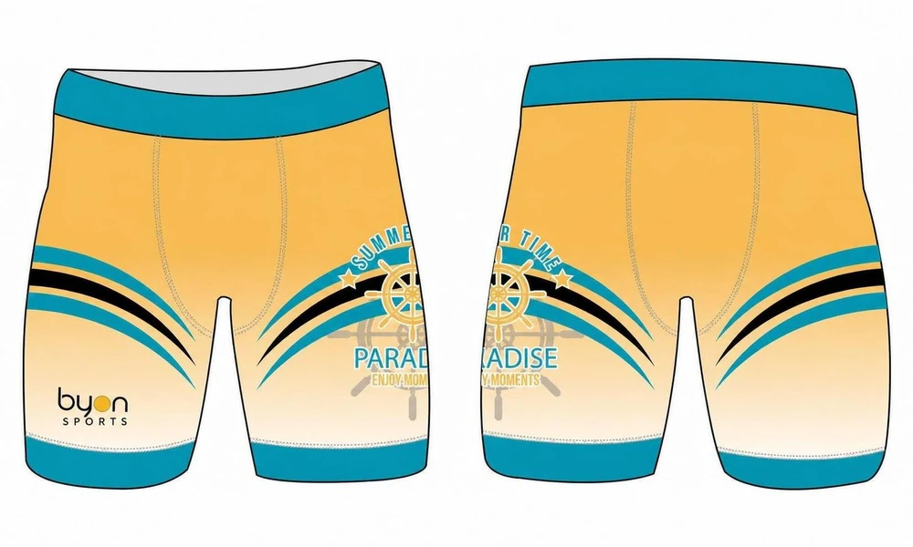 Impression de sublimation de teintures shorts de lutte jeunesse design personnalisé