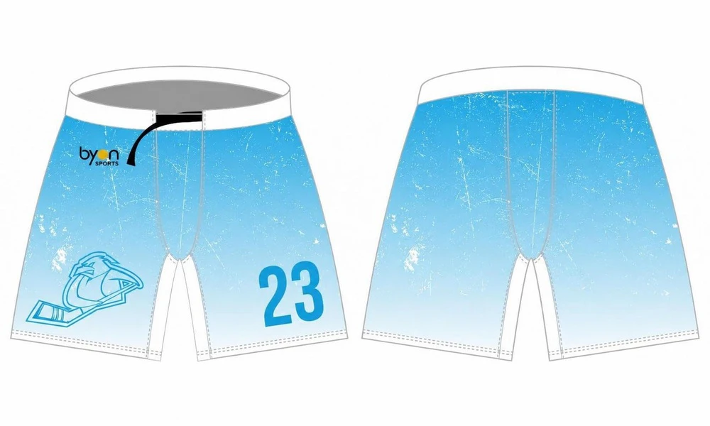 Impresión de la sublimación Dye diseño de camo digital personalizado pantalones de hockey sobre hielo personalizado