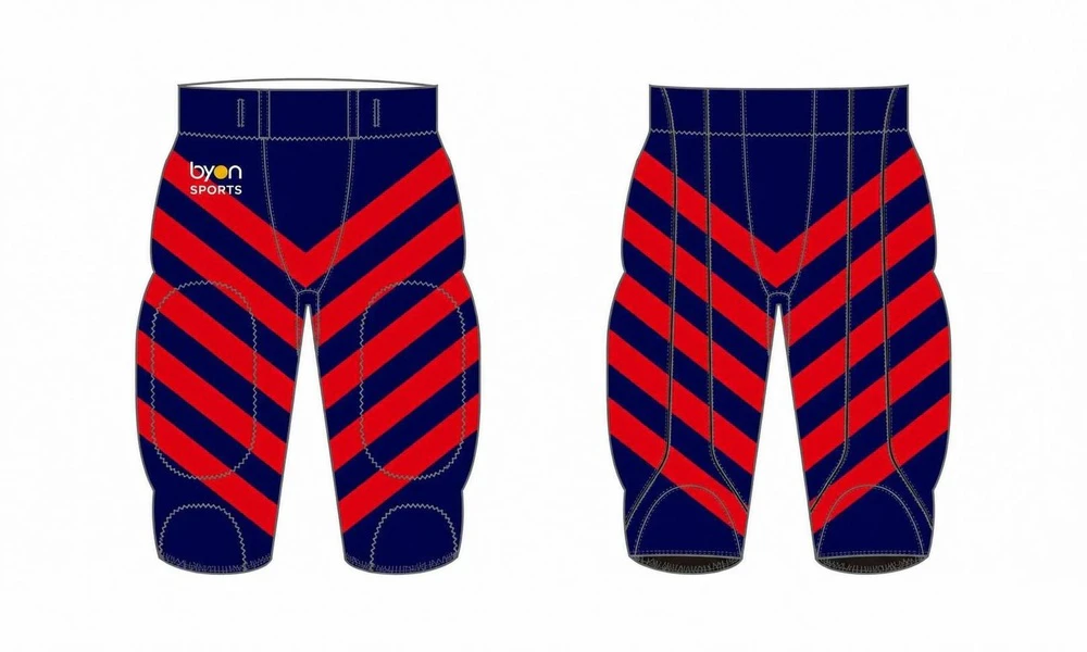 Stampa di sublimazione Dye disegno personalizzato completo poliestere Pantaloni da calcio sublimati