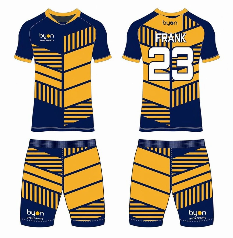 Dye sublimation printing custom design full polyester custom soccer kits