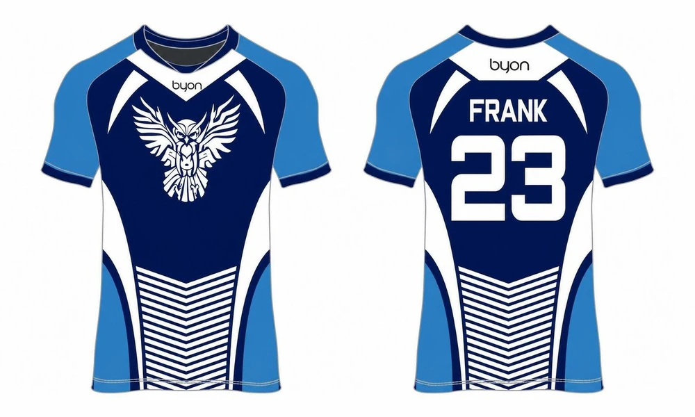 Dye sublimation printing custom design full polyester custom soccer tops