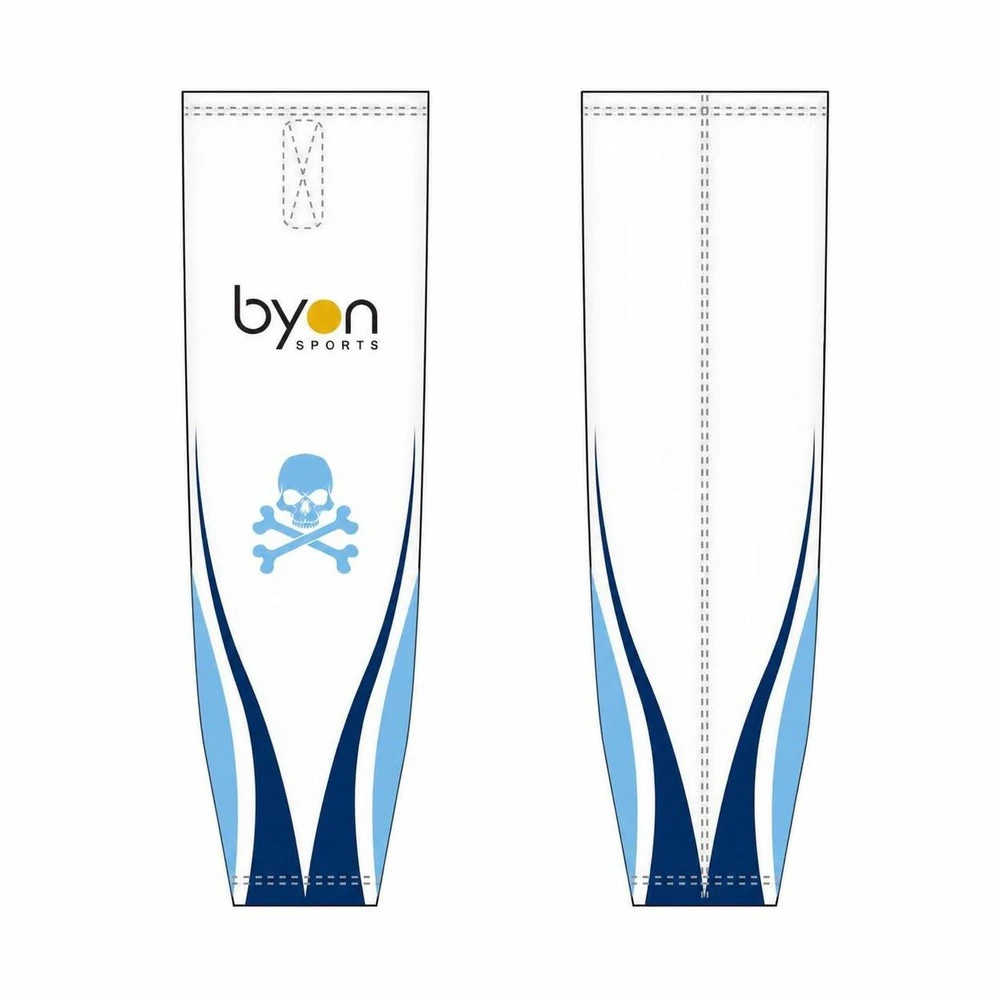 Dye sublimation printing custom design full polyester hockey socks