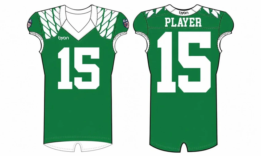 Farbsublimationsdruck Custom Design Polyester Fußball Trikots