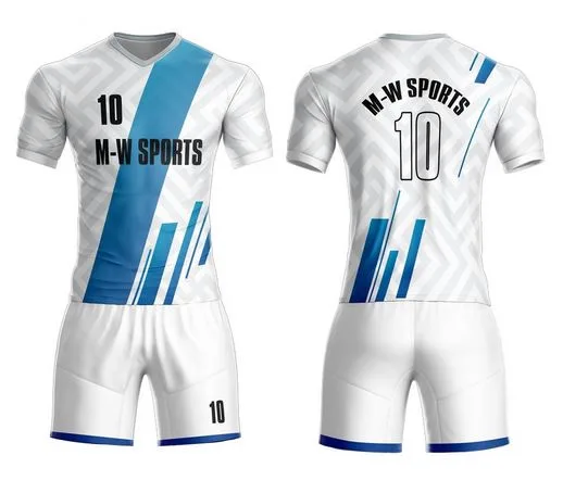 Custom soccer uniform