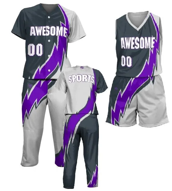 Custom youth softball uniform