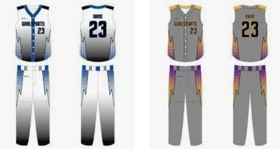 Old-school custom throwback baseball jersey