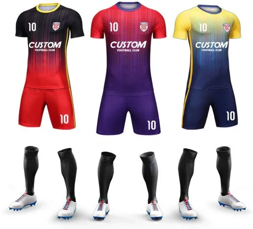 Custom soccer uniform
