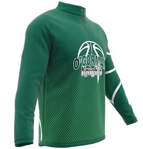 Long sleeve basketball shooting shirt