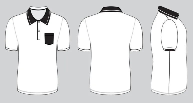 Modello di design polo sublimato