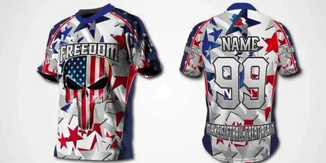 Slow pitch softball uniform