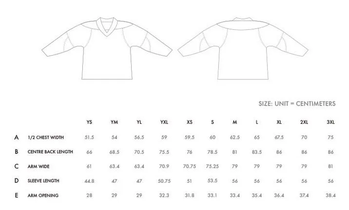 Sublimated Hockey Jersey Grafico