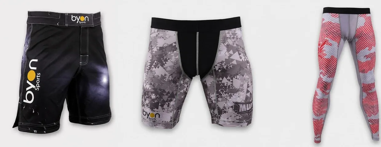 Tipos de MMA Shorts