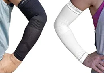 left and right arm baseball sleeves