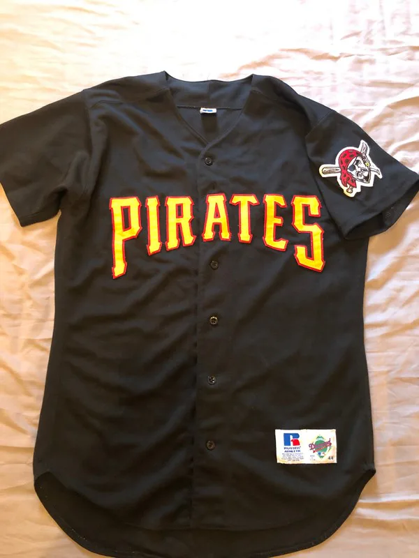 Custom Russell Baseball Jersey Qualitätsbeispiel