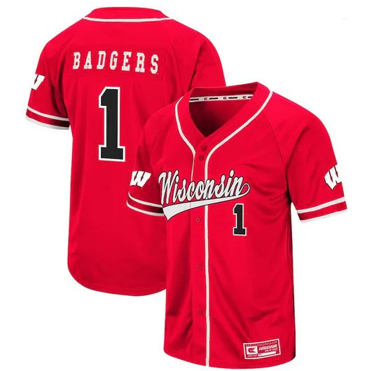 Jersey de béisbol de botón completo personalizado