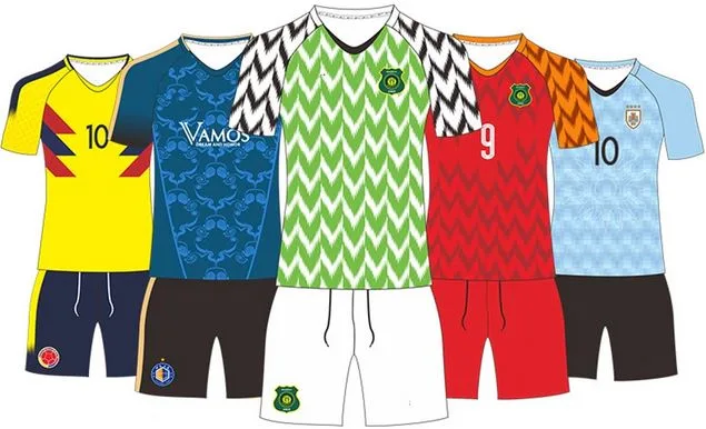 Reversible Fußballmannschaft Uniform
