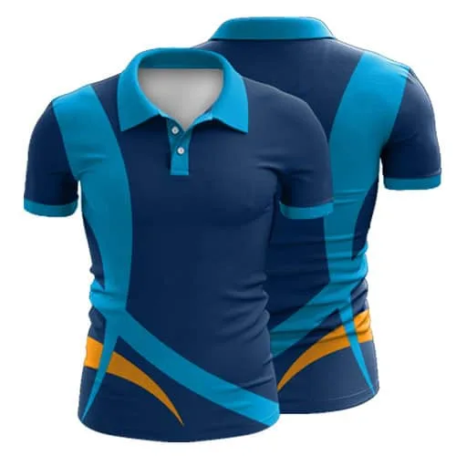 Camicia polo sublimata in forma di riferimento