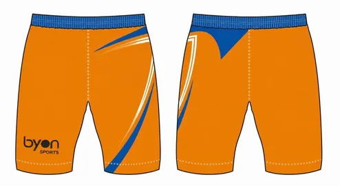 Sublimierte Fußballshorts
