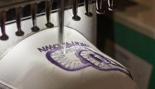 Custom embroidered high school baseball uniform