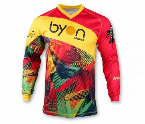 Motocross V-Neck Trikot