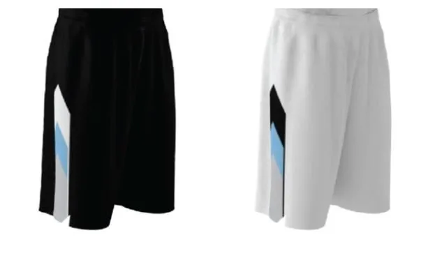 Reversible basketball shorts