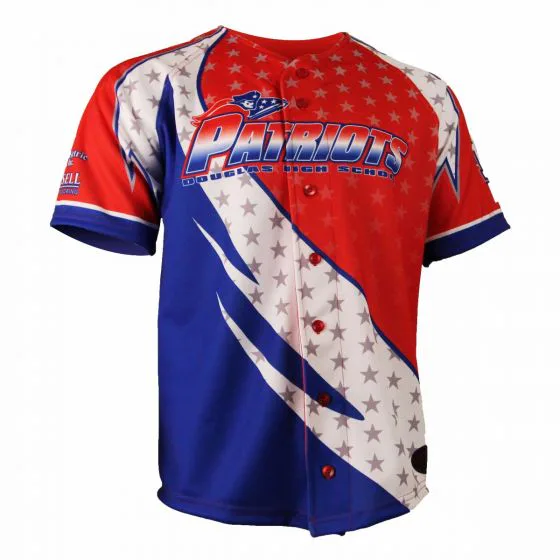 Slow pitch softball jersey