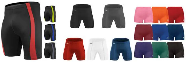 Spandex Shorts Farben