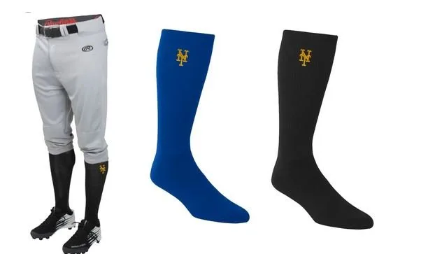 Calcetines de béisbol juvenil personalizados