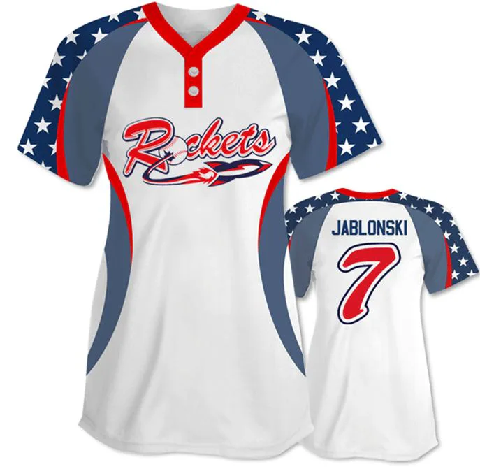 Custom men softball jersey