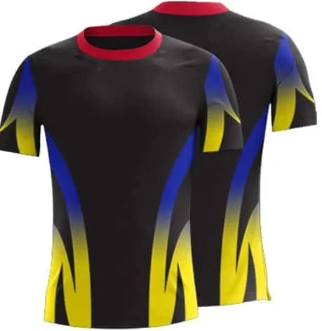Benutzerdefinierter sublimierter T-Shirt-Druckvergleich