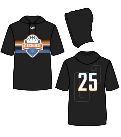 Short sleeve basketball shooting shirt