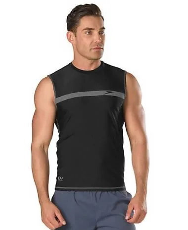 Sleeveless rash guard