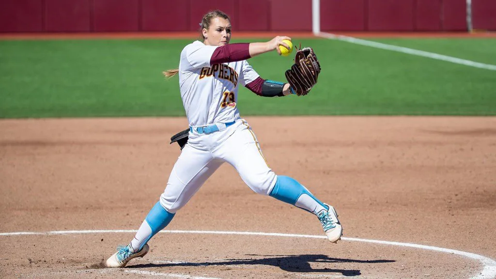 Softball player