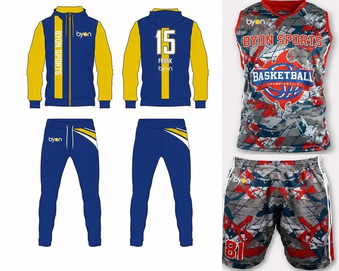Sublimated basketball jersey