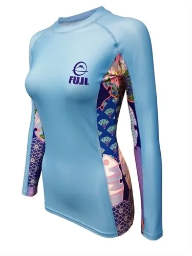 Women BJJ rash guard quality reference