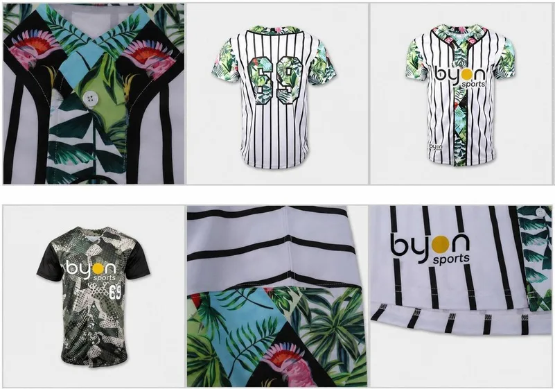 Full Button Baseball Shirt