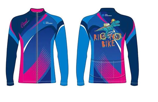 Giacca parabrezza per ciclismo sublimata personalizzata