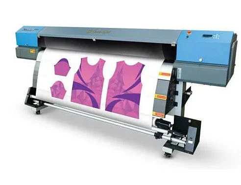 Sublimation printing of softball shirt