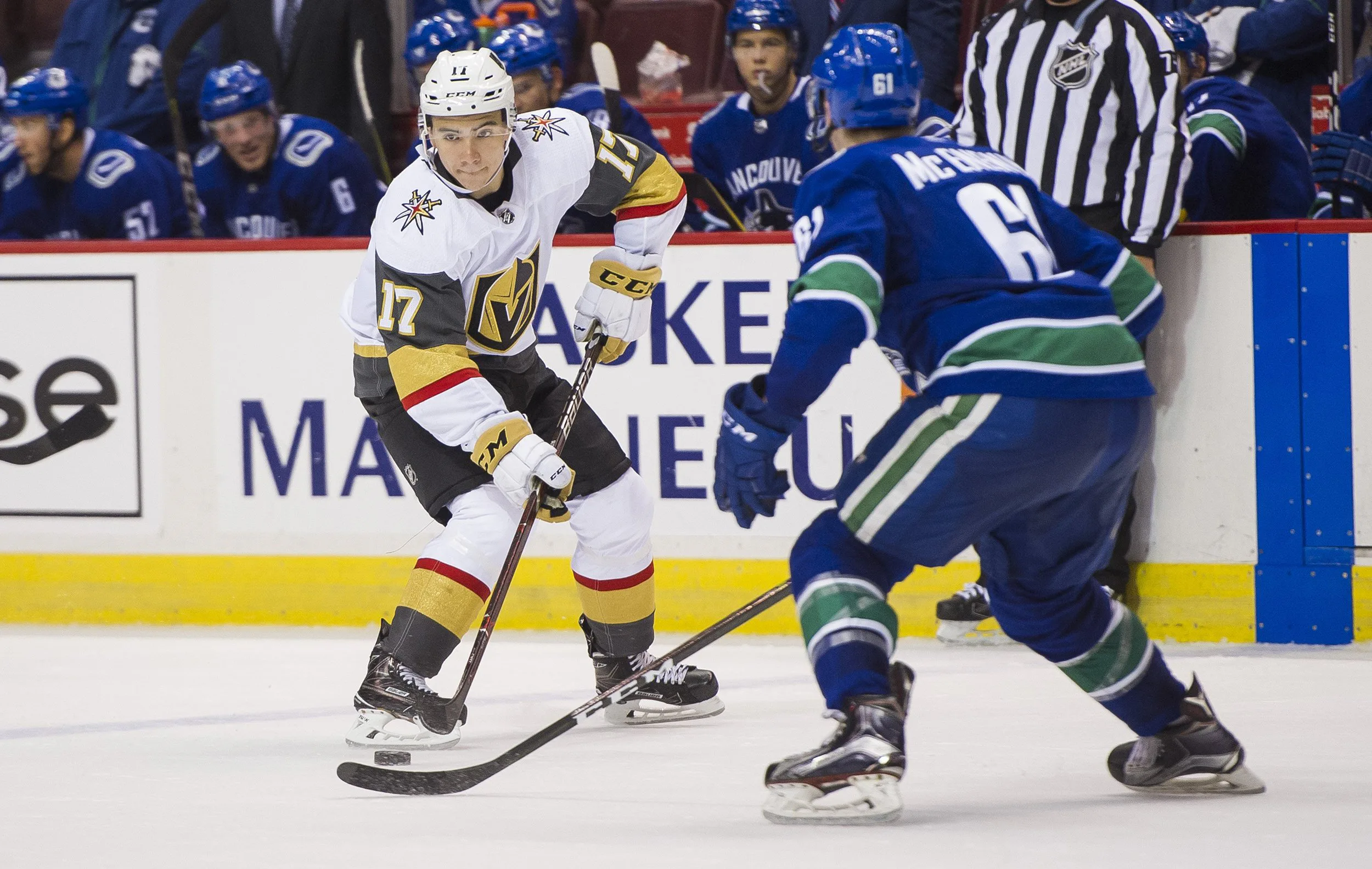 Las Vegas Golden Knights v Vancouver Canucks