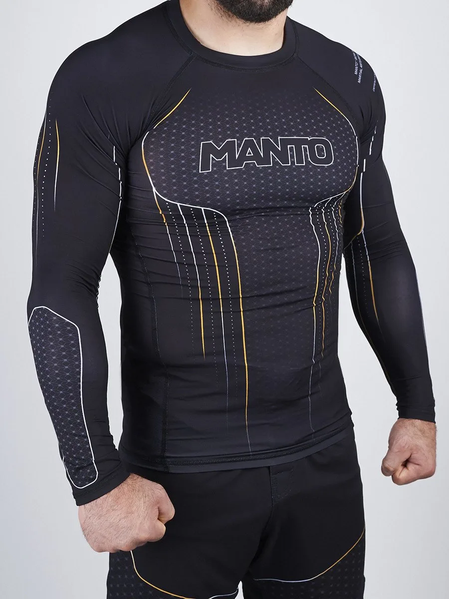 Long sleeve BJJ rash guard